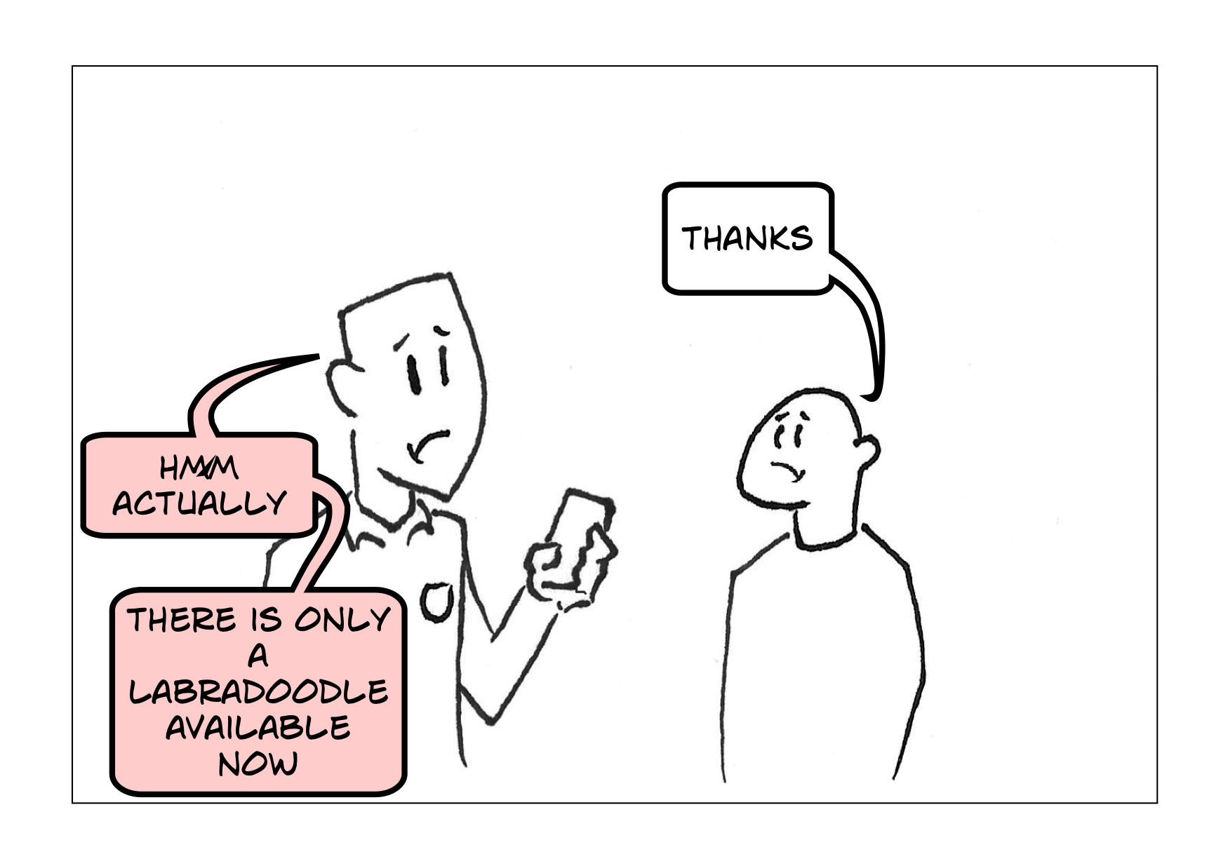 trouble